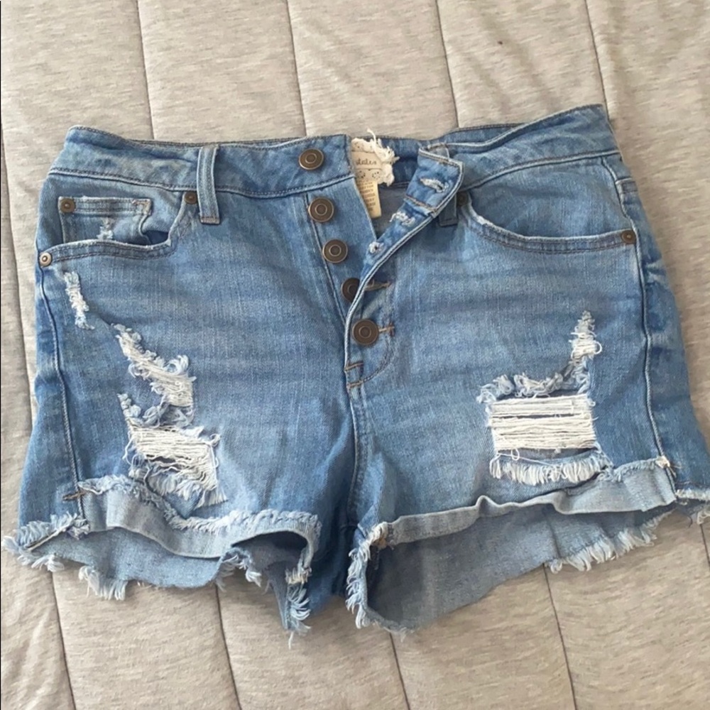 High waist shorts